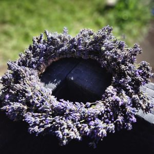 Lavender wreath