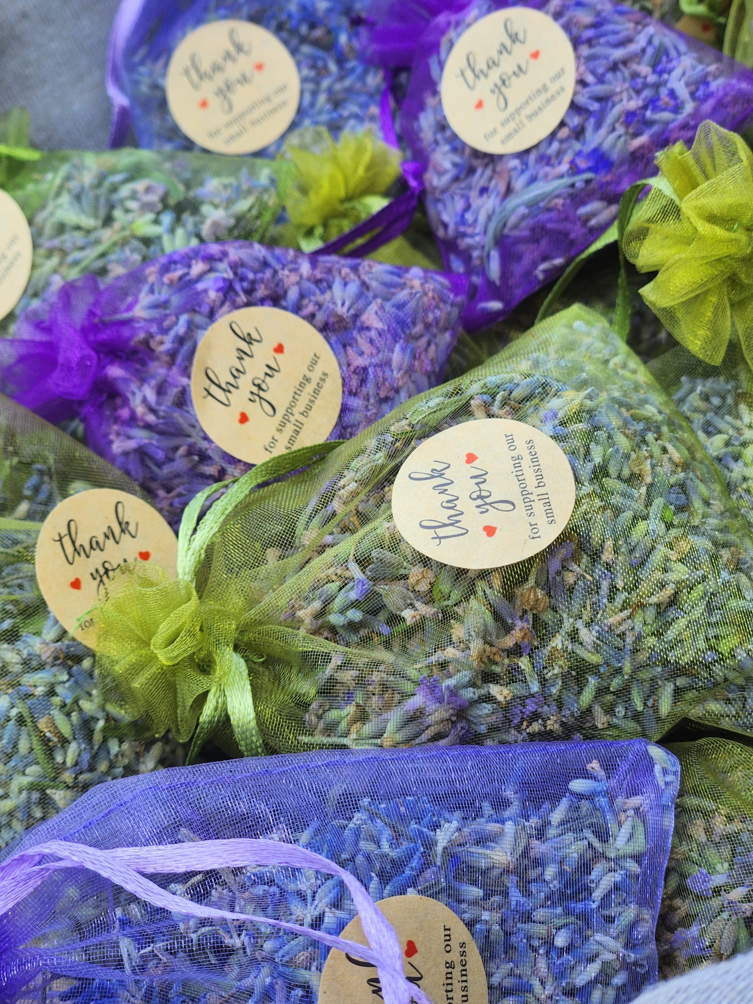 Lavender sachets